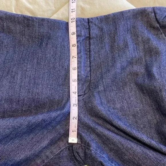 Nine West Jeans, Blue, size 12.  Trouser style with pockets. - Picture 5 of 10